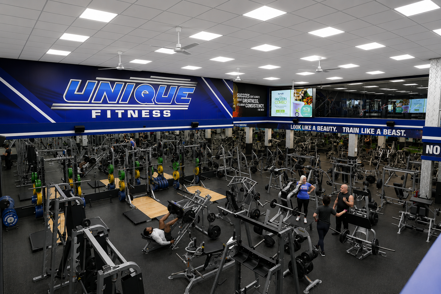 Farmingville gym interior